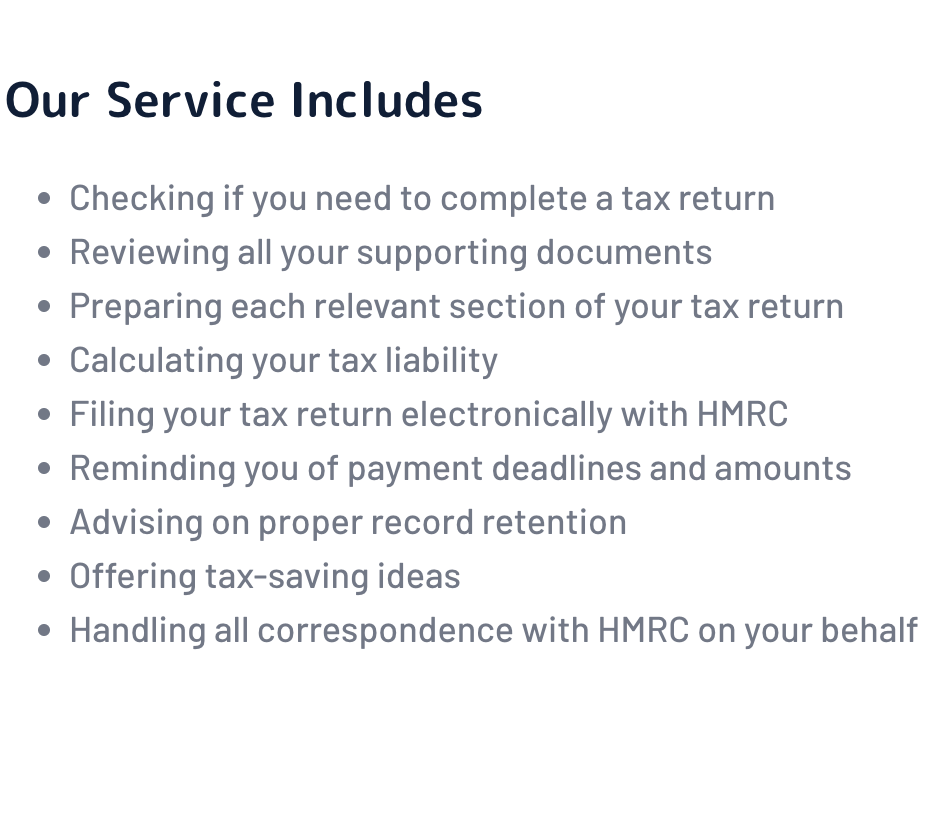 Personal Tax Accountants