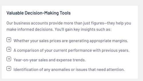 Annual Accounts Services