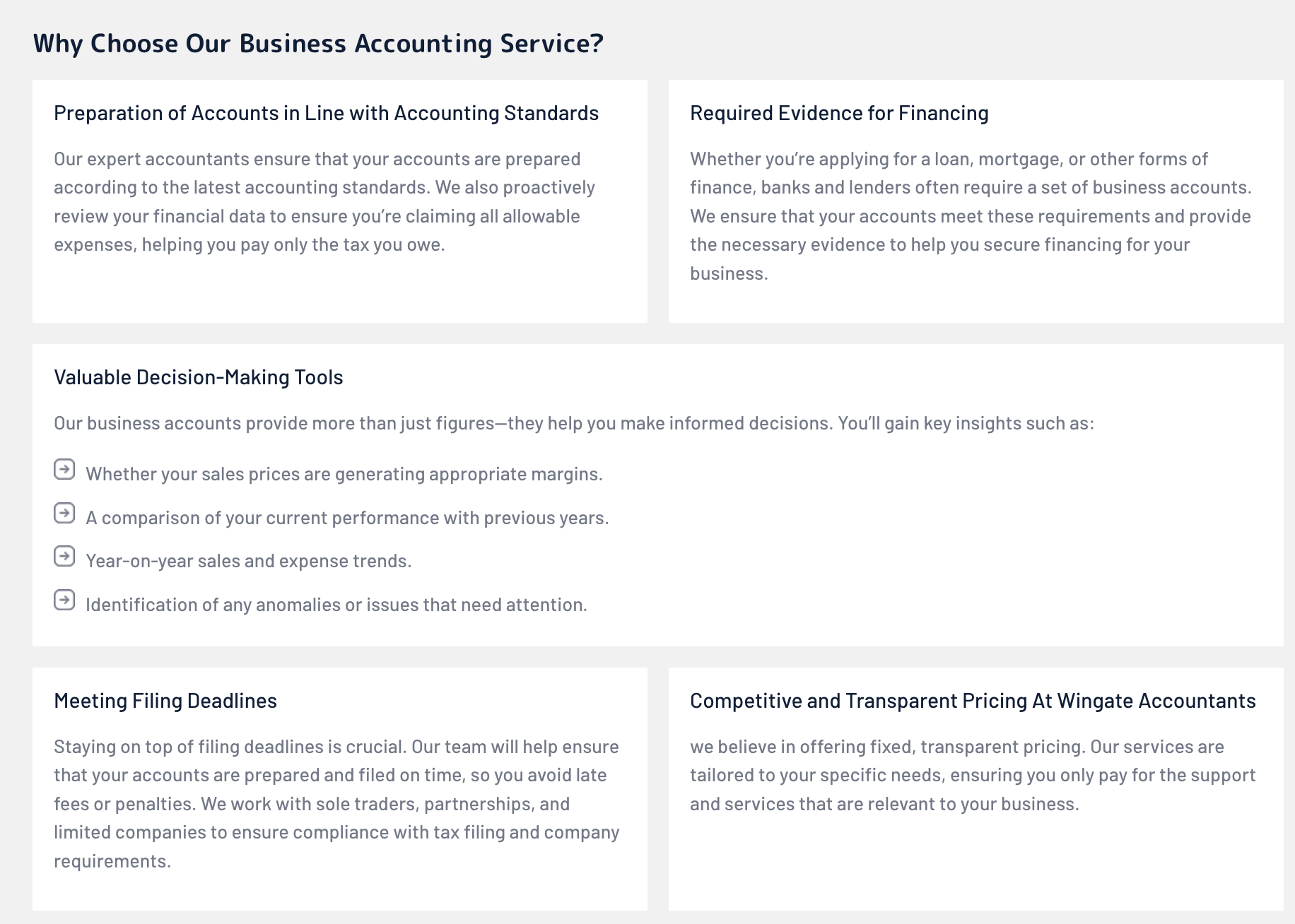 Company Annual Accounts
