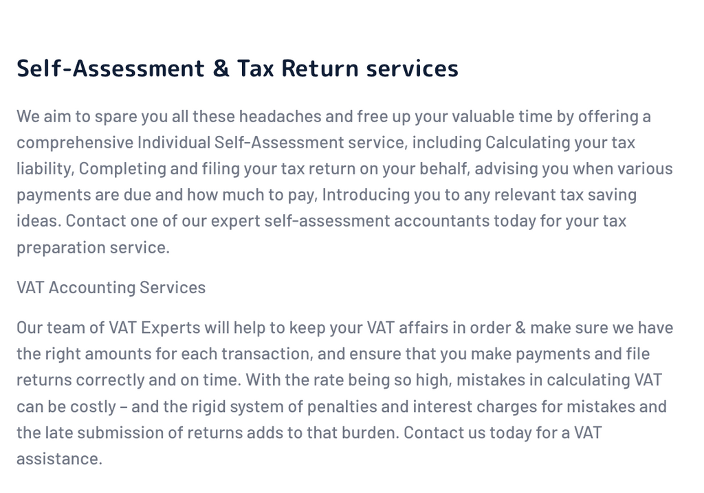 Bookkeeping Services